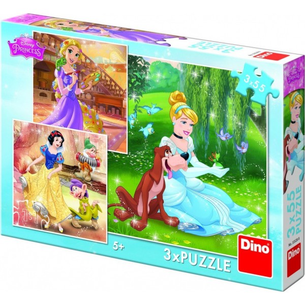 ΠΑΙΔΙΚΟ ΠΑΖΛ PRINCESS 3x55 ΤΕΜΑΧΙΩΝ