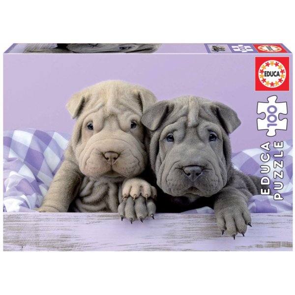 ΠΑΙΔΙΚΟ ΠΑΖΛ ΜΕ ΣΚΥΛΑΚΙΑ 100 ΚΟΜΜΑΤΙΑ