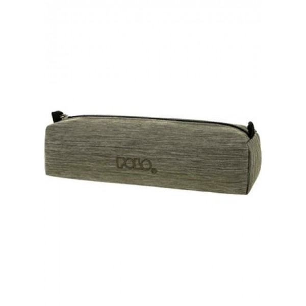 Κασετίνα μονή βαρελάκι Polo jean γκρι με δώρο πορτοφολάκι  937-006-6600 