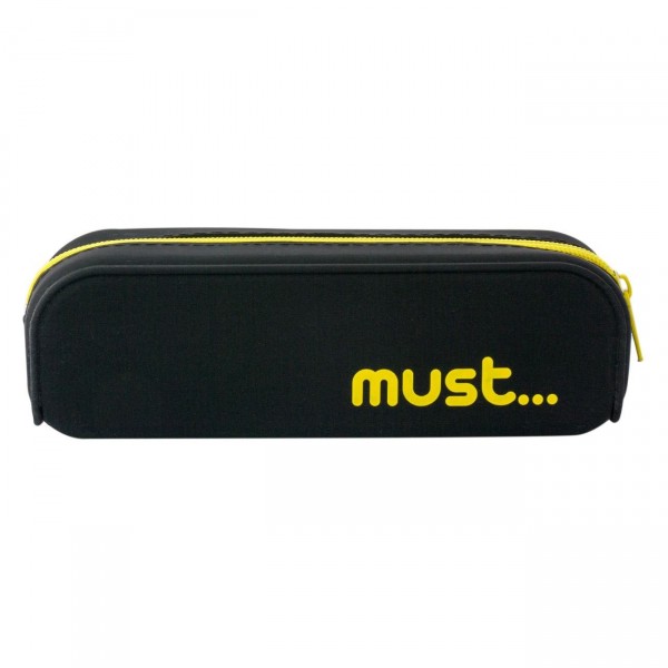 Κασετίνα σιλικόνης Must Focus Μαύρη-κίτρινο 579269