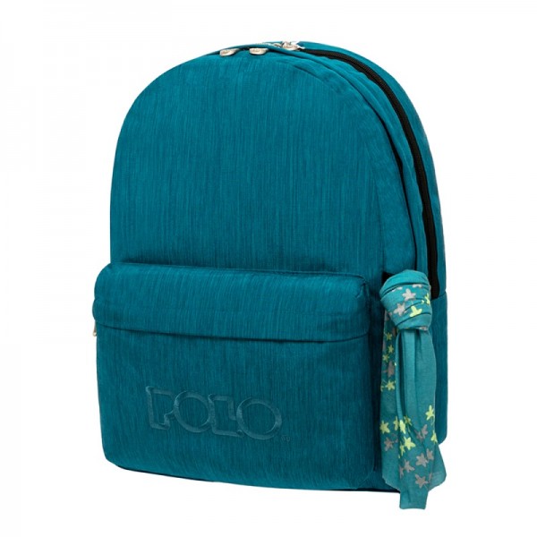 ΣΑΚΙΔΙΟ ΠΛΑΤΗΣ POLO ORIGINAL DOUBLE SCARF NAVY ΤΖΙΝ