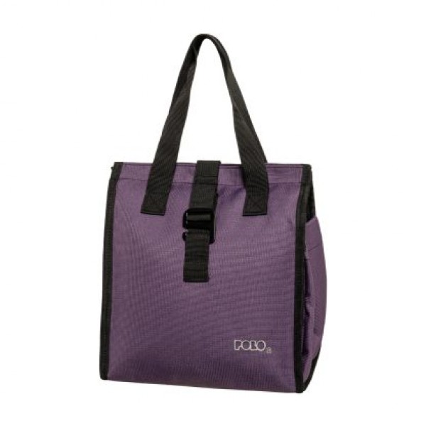 ΙΣΟΘΕΡΜΙΚΟ ΤΣΑΝΤΑΚΙ ΦΑΓΗΤΟΥ POLO LUNCH BAG OFFICE II ΜΩΒ ΣΚΟΥΡΟ