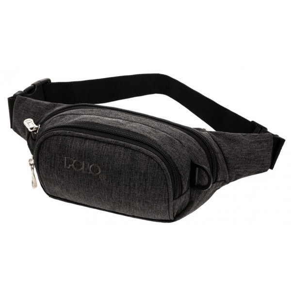 ΤΣΑΝΤΑΚΙ ΜΕΣΗΣ POLO SIMPLE ΧΡΩΜΑ ΑΝΘΡΑΚΙ