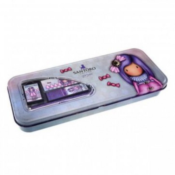 ΚΑΣΕΤΙΝΑ ΜΕΤΑΛΛΙΚΗ ΓΕΜΑΤΗ SANTORO GORJUSS SINGLE ROSE