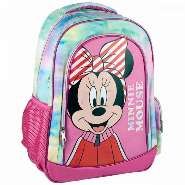 Τσάντα δημοτικού οβάλ  MINNIE NATURE GIM 340-44031 