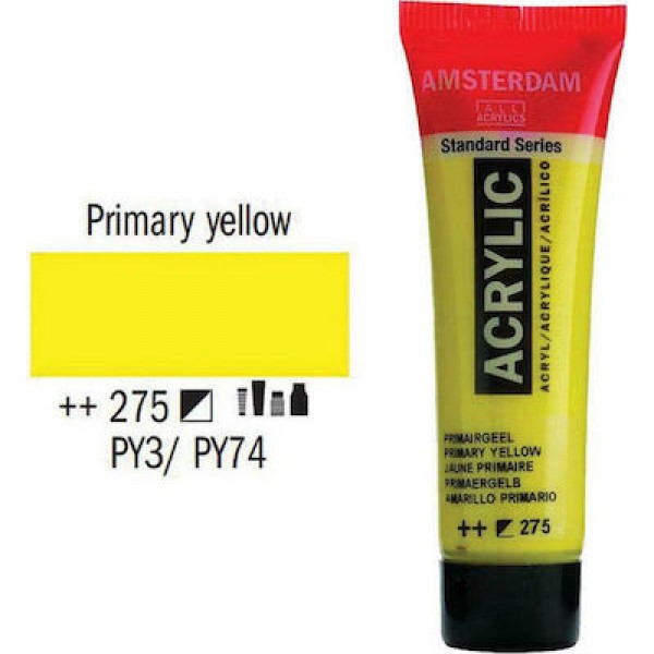 ΑΚΡΥΛΙΚΑ ΧΡΩΜΑΤΑ TALENS AMSTERDAM ΚΙΤΡΙΝΟ (275)